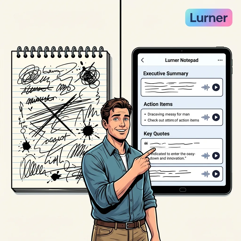 AI Meeting Notes with Timestamps: How to Turn Messy Jottings into Structured Knowledge