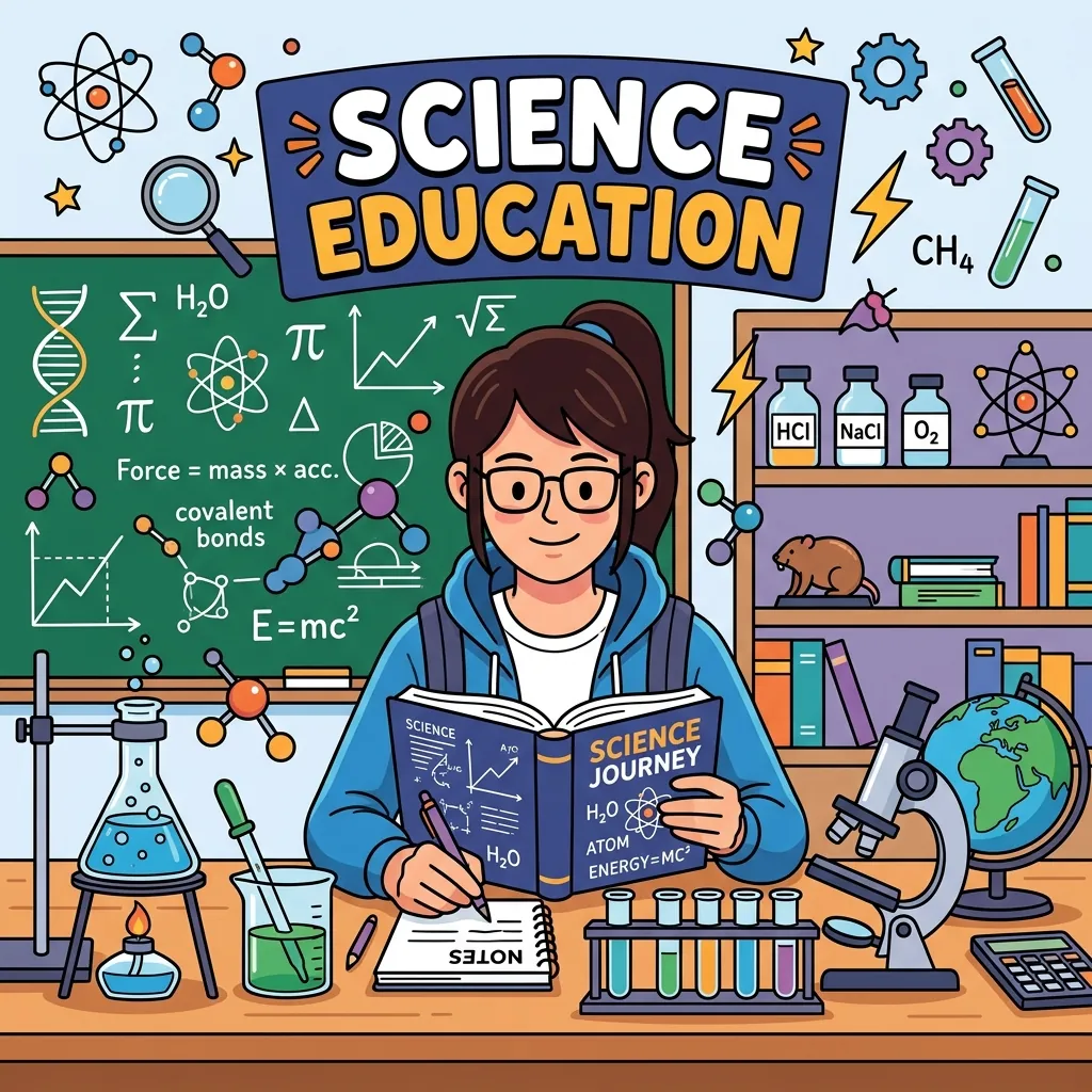 How to Study for a Science Test: A Complete System for Biology, Chemistry, Physics, and AI