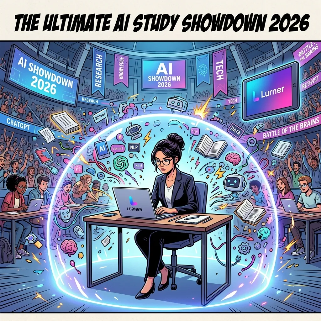 Best AI Study and Research Tools in 2026: ChatGPT, NotebookLM, Perplexity, Notion, Obsidian, and Lurner